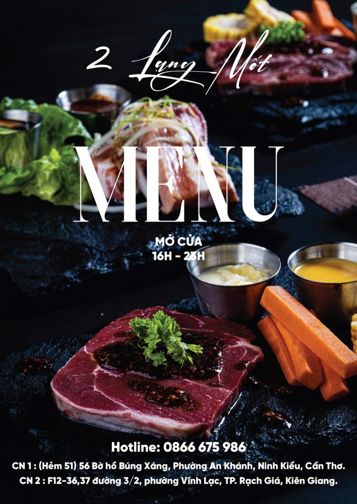 Chụp ảnh Menu Cần Thơ