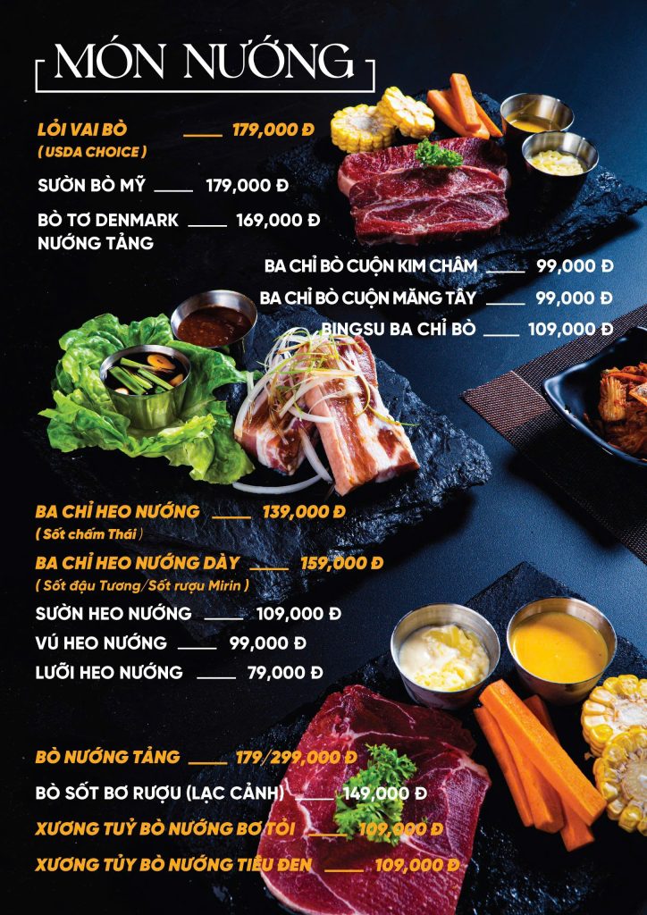 Chụp ảnh Menu Cần Thơ