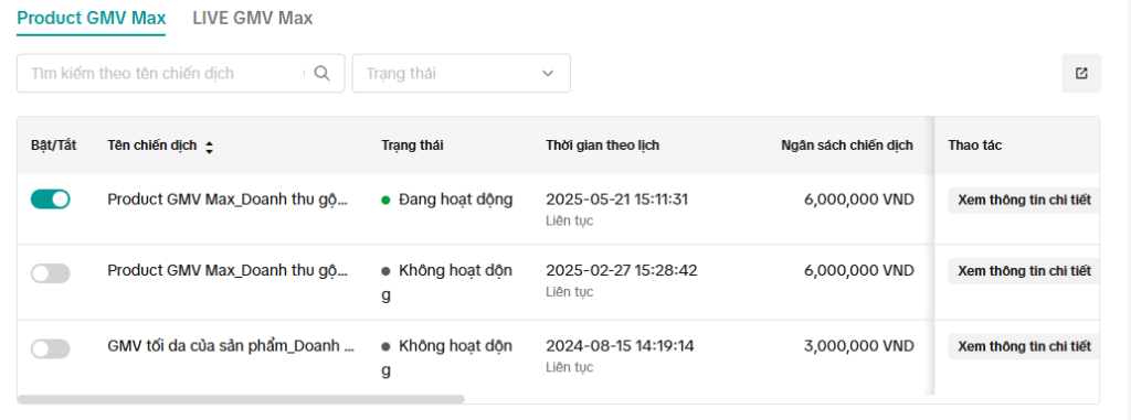 Dịch vụ Quảng cáo GVM TikTok Cần Thơ